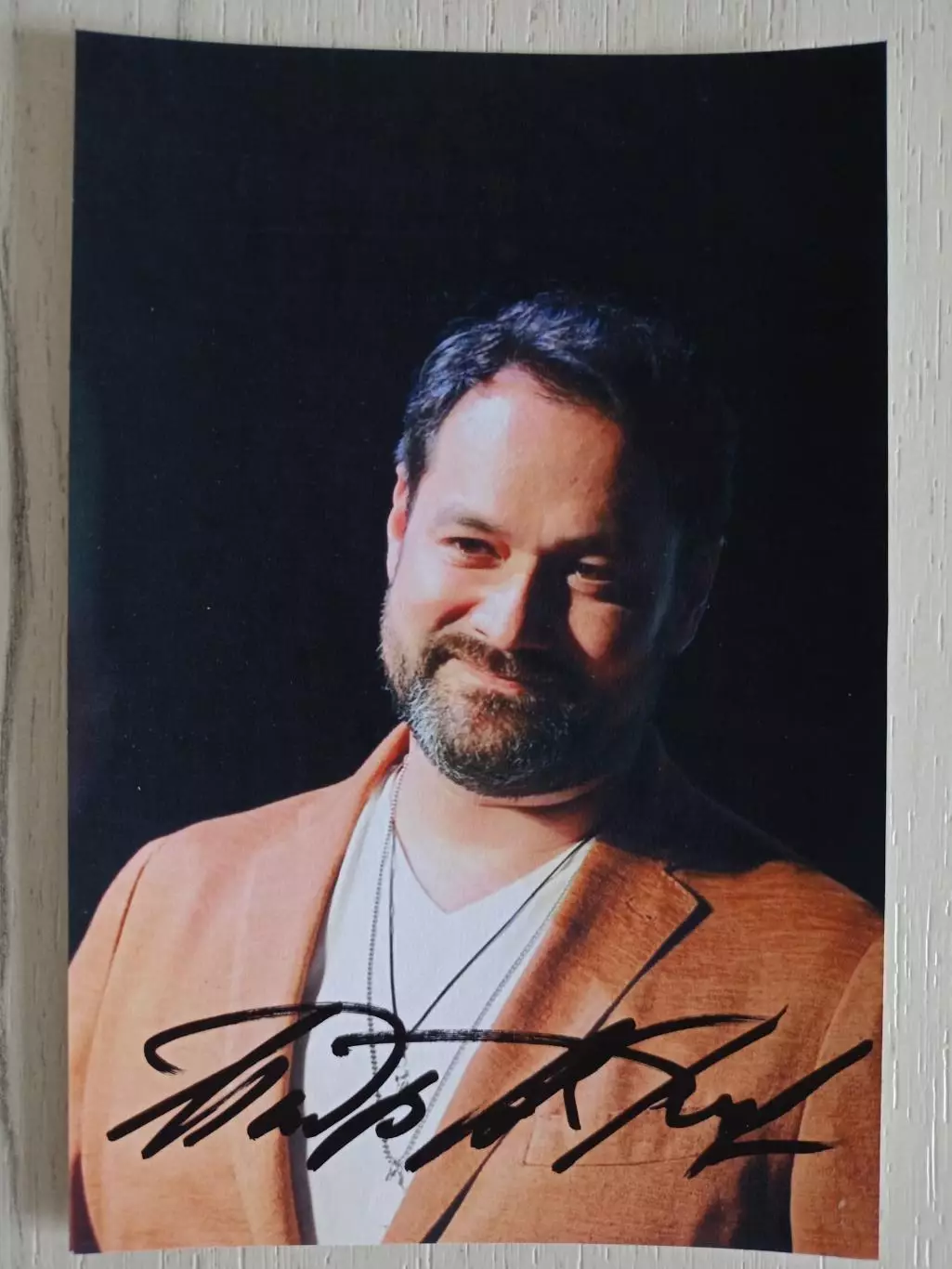 Автограф Ильдара Абдразакова 1