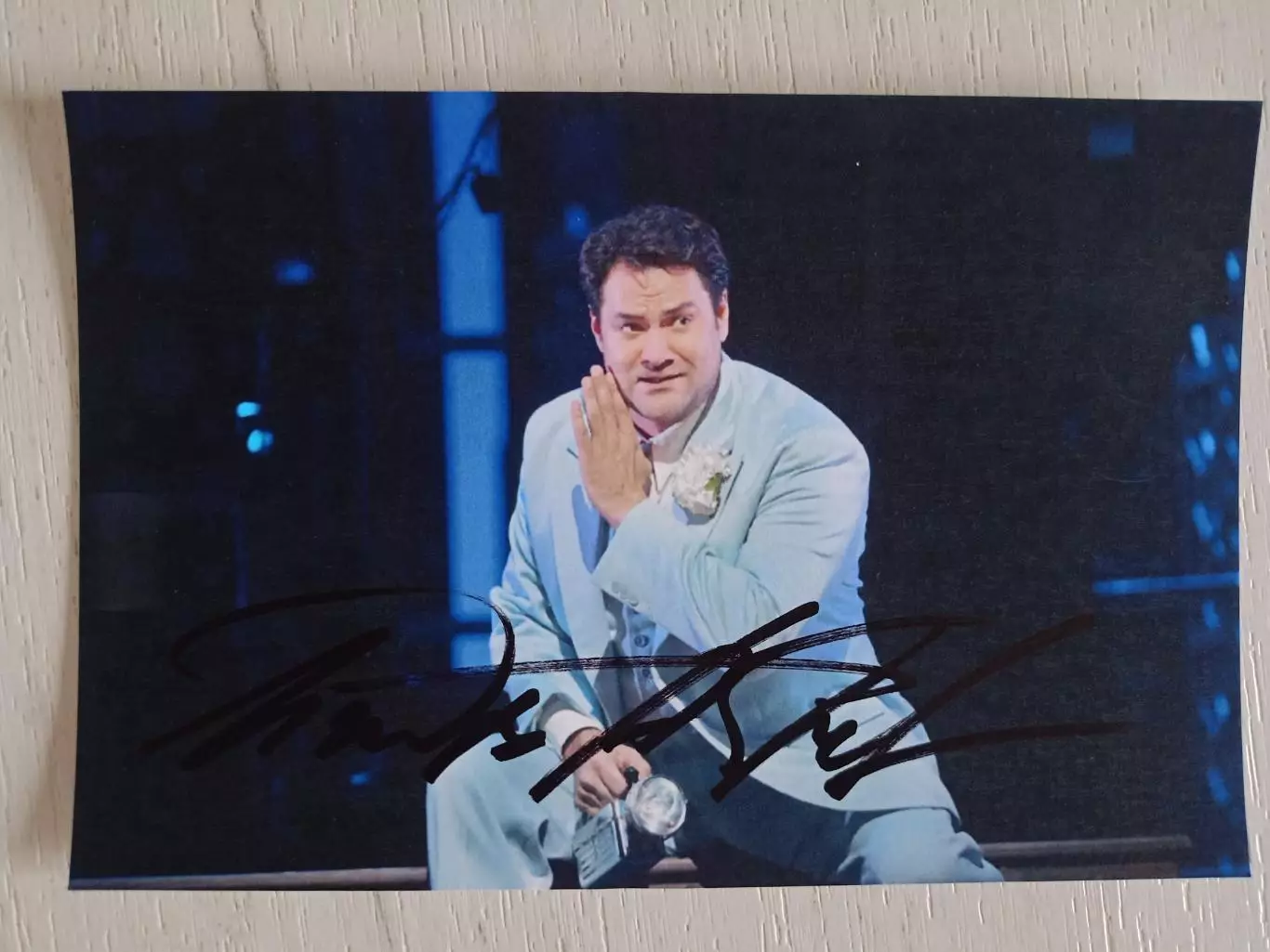 Автограф Ильдара Абдразакова 3