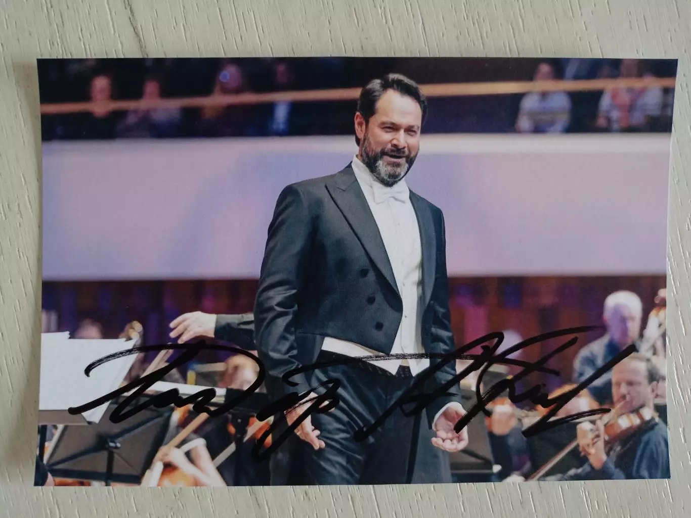 Автограф Ильдара Абдразакова 4