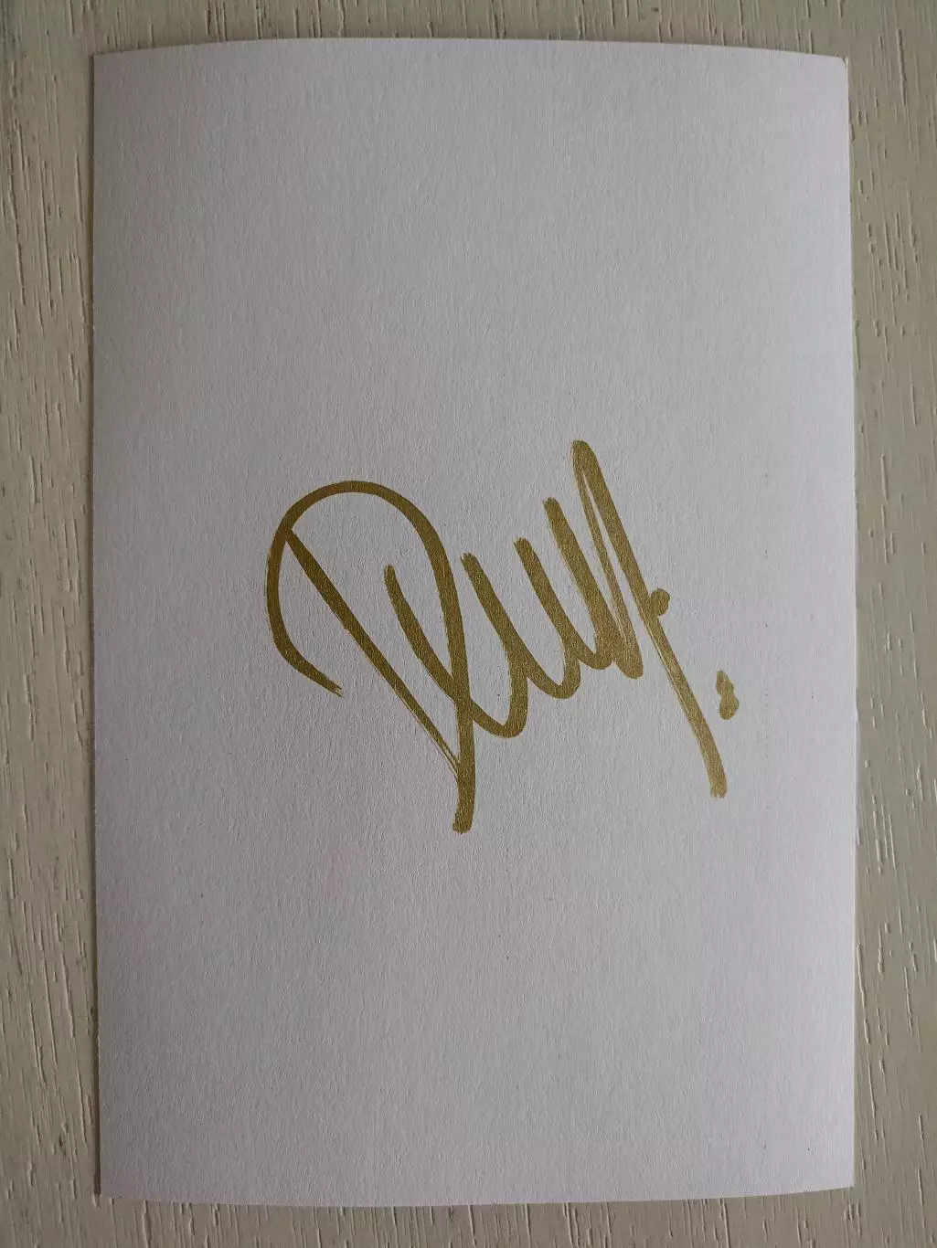 Автограф Дмитрия Иващенко 3