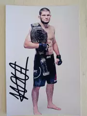 Автограф Хабиба Нурмагомедова