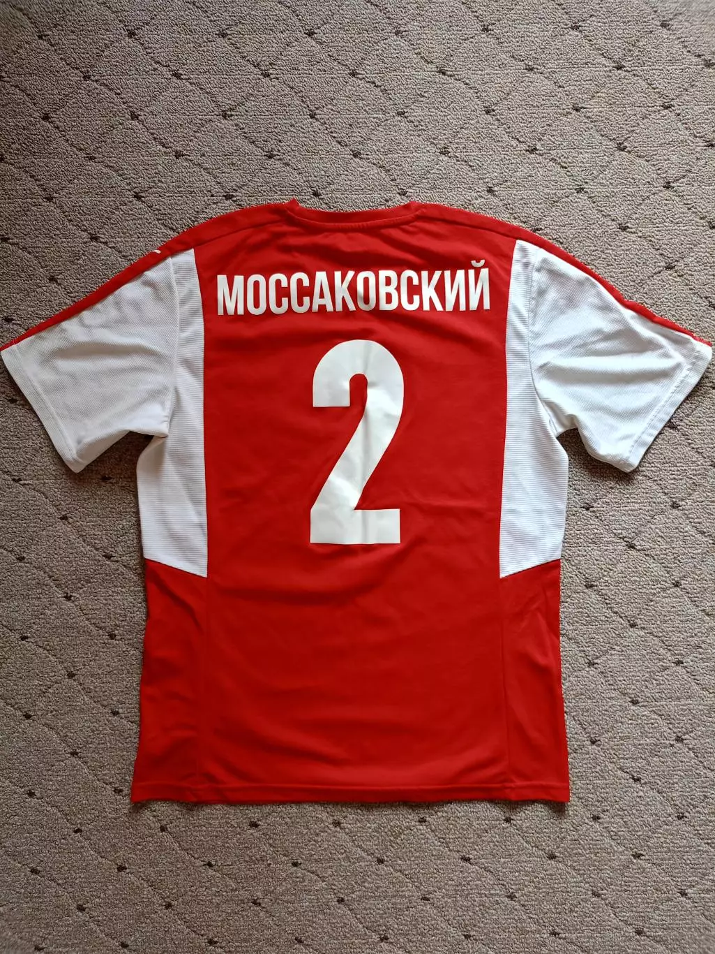 Игровая футболка Puma Матч ТВ Михаила Моссаковского с его автографом 1