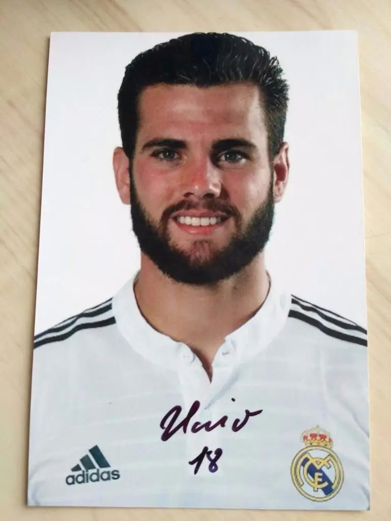 Автограф Начо Фернандес