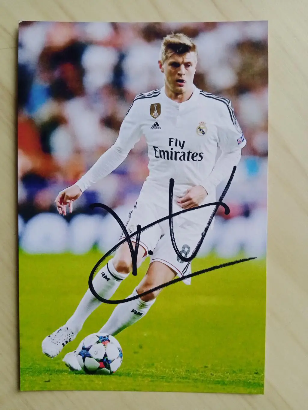 Автограф Тони Кроос