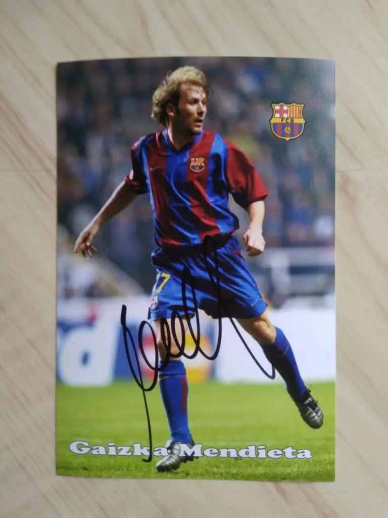 Автограф Гаиска Мендьета