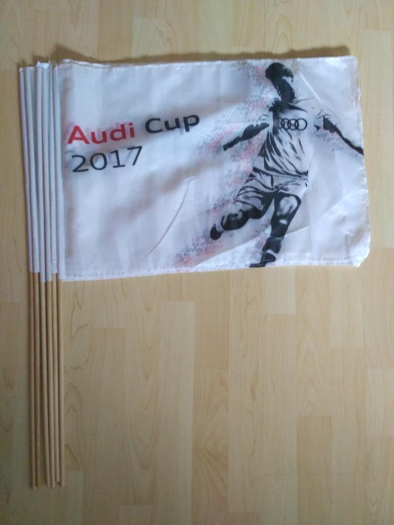 Флаг Audi Cup 2017