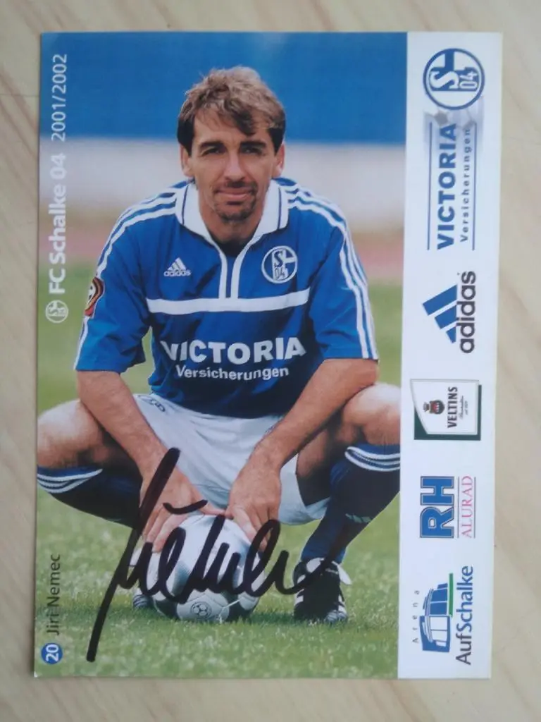 Автограф Иржи Немец