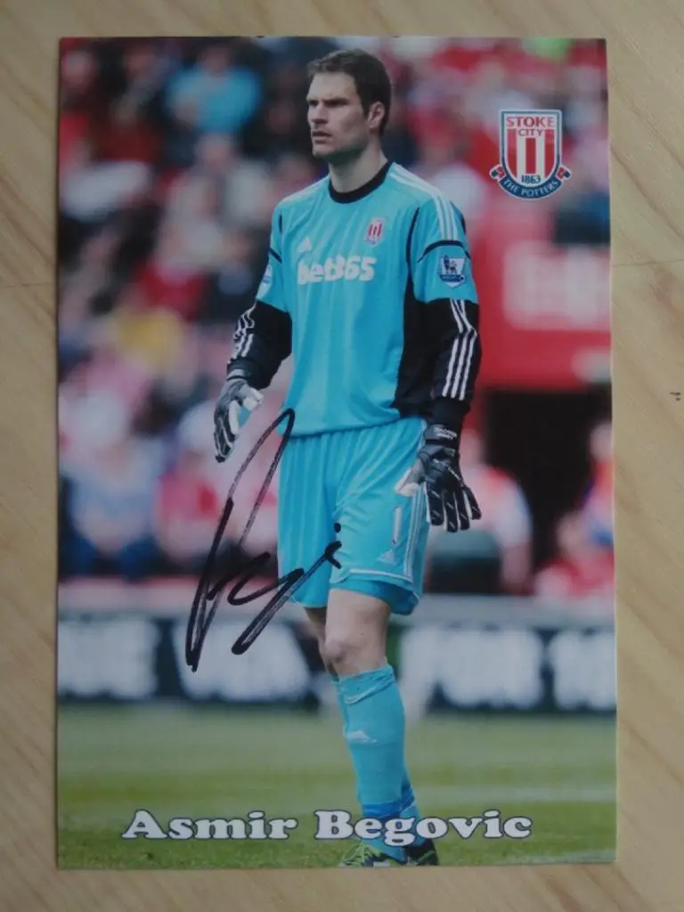 Автограф Асмир Бегович 2