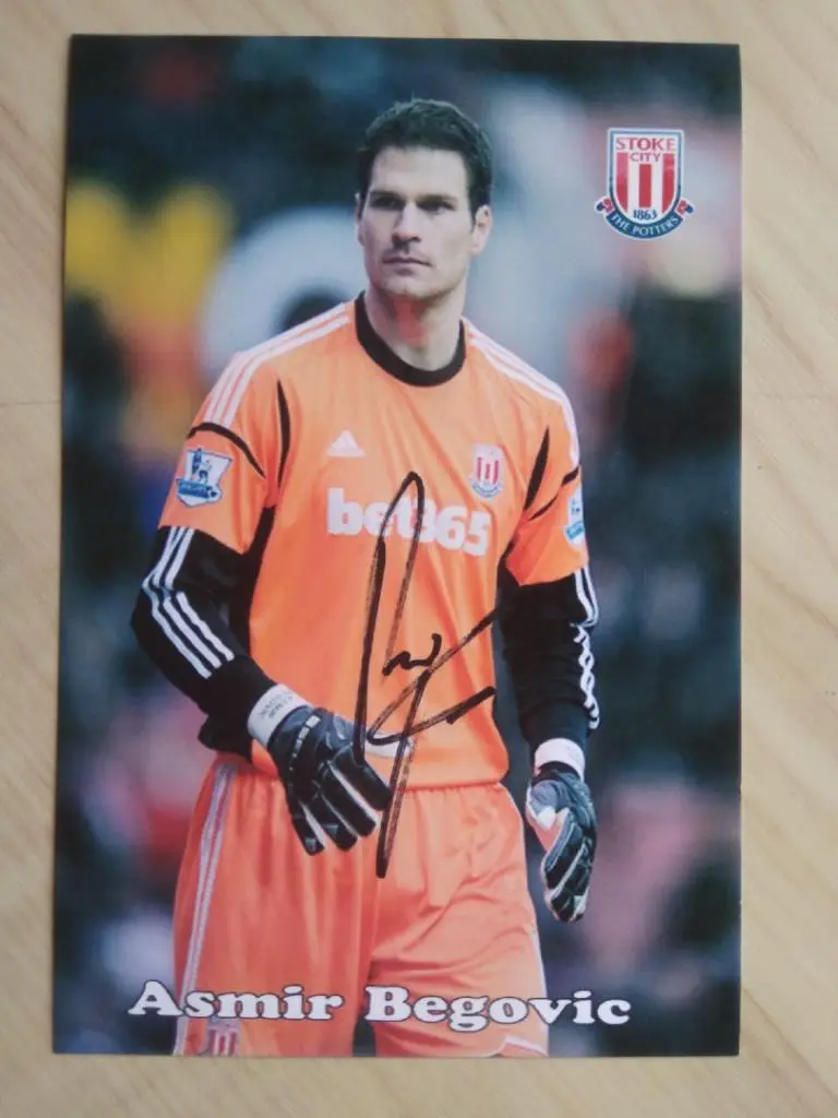 Автограф Асмир Бегович 3