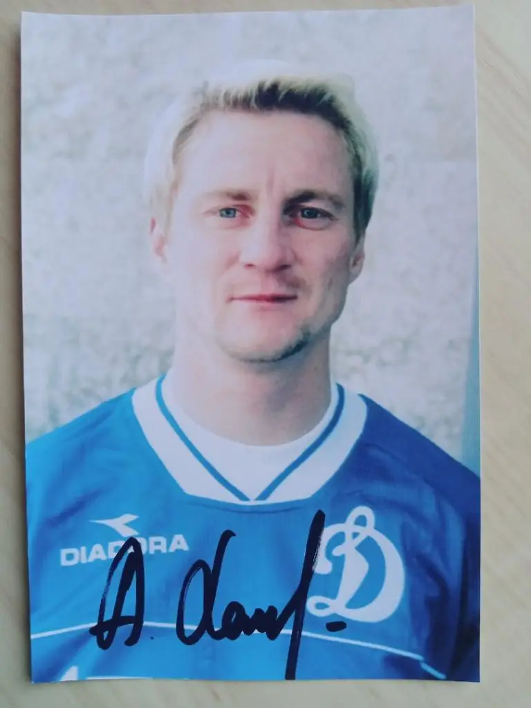 Автограф Александра Панова 4