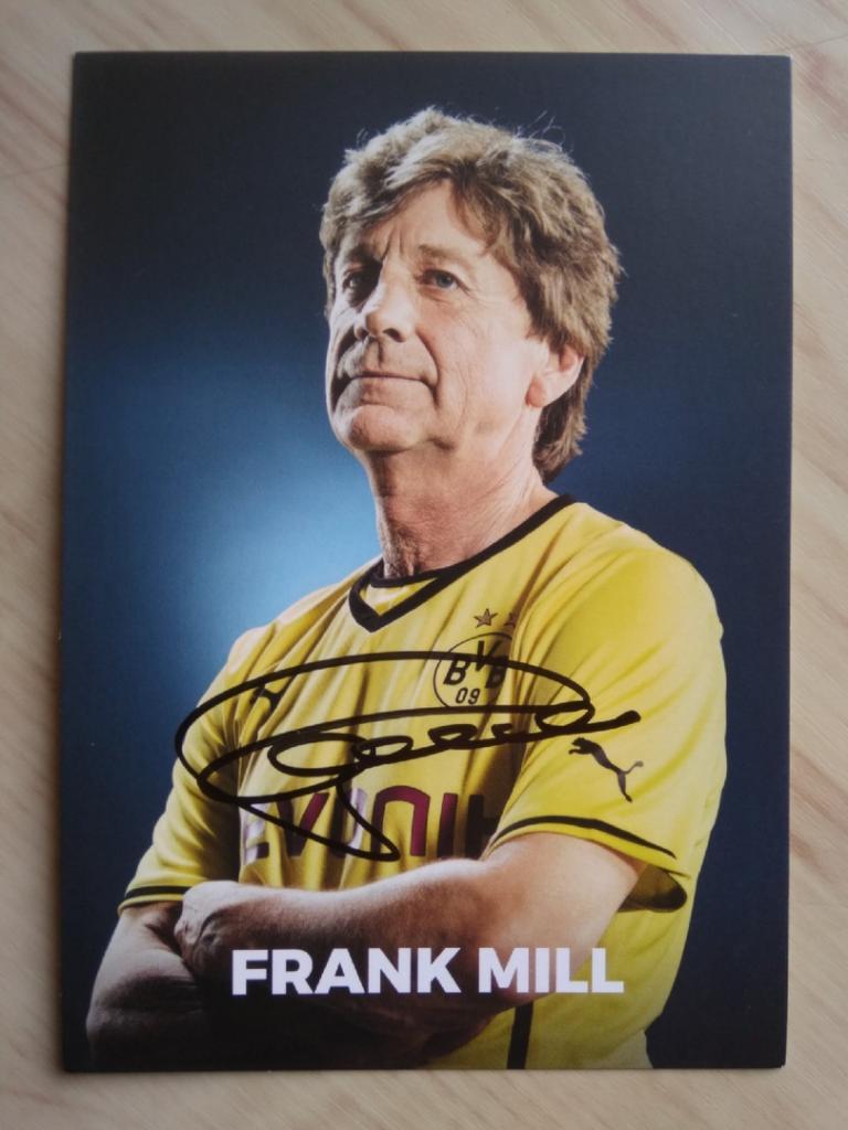 Автограф Франк Милль (чемпион мира: 1990 г., 3 место чемпионата Европы: 1988) 4