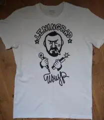 Футболка Группировка Ленинград. Сергей Шнуров (Шнур)