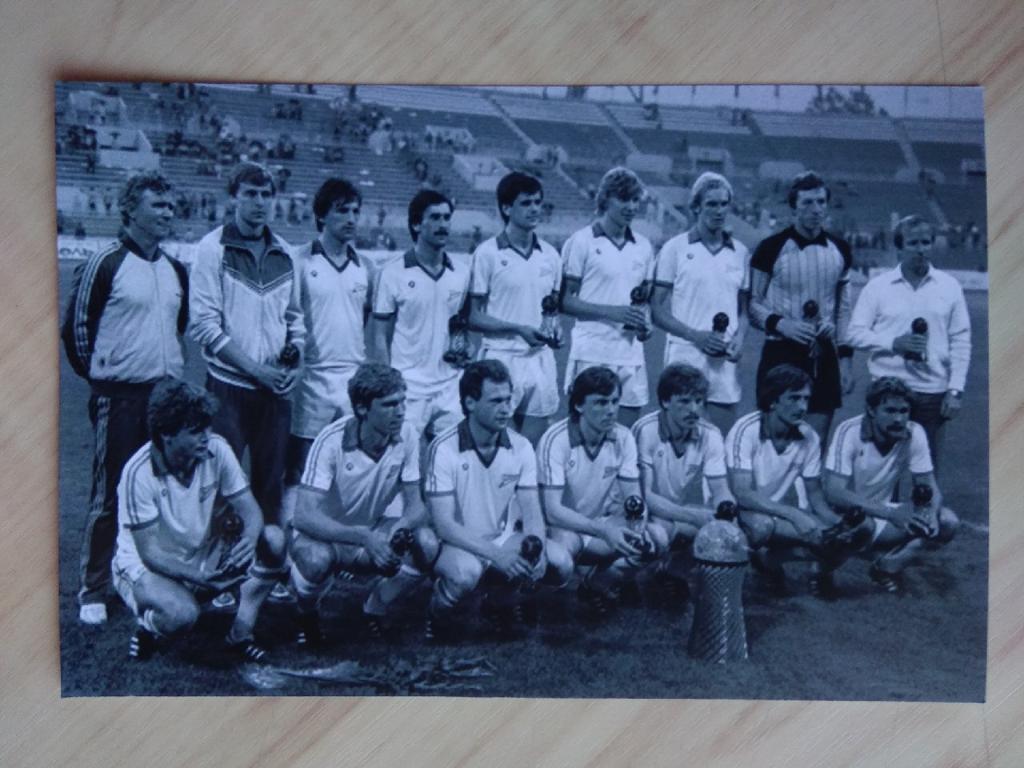 Фотография Футбольный клуб (ФК) Зенит. 1985 год