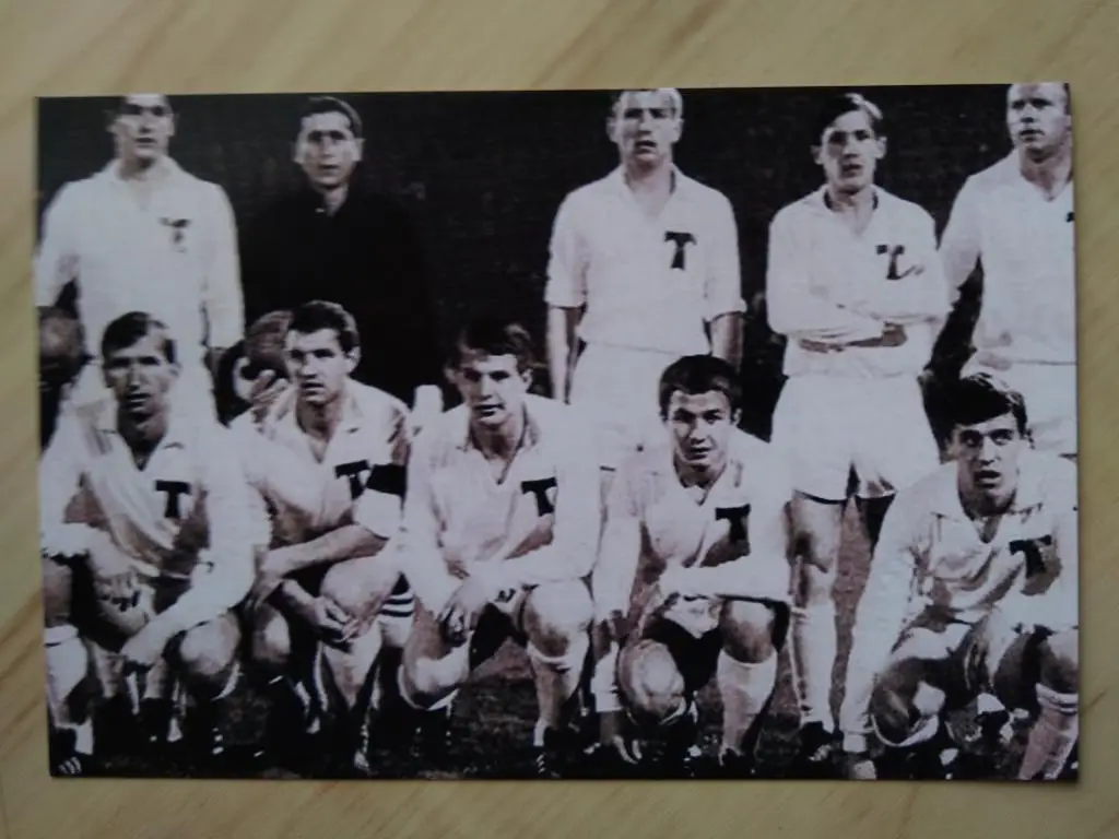 Фотография Футбольный клуб (ФК) Торпедо Москва. 1968 год. Матч с Аугсбург