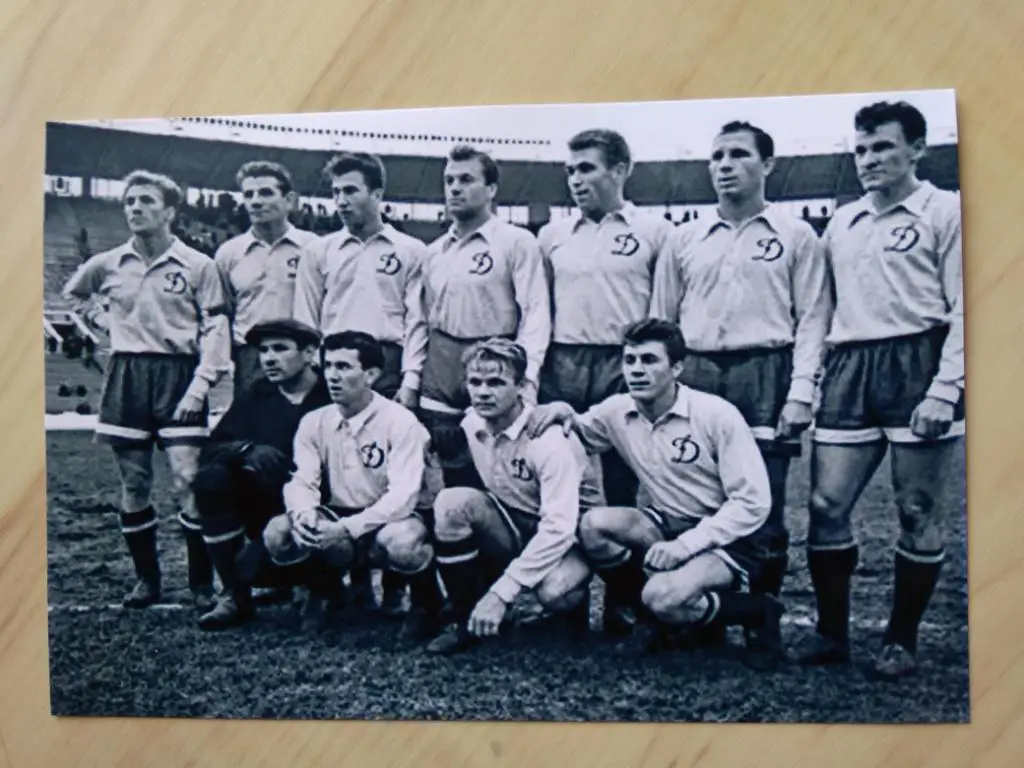 Фотография Футбольный клуб (ФК) Динамо Москва. 1960 год