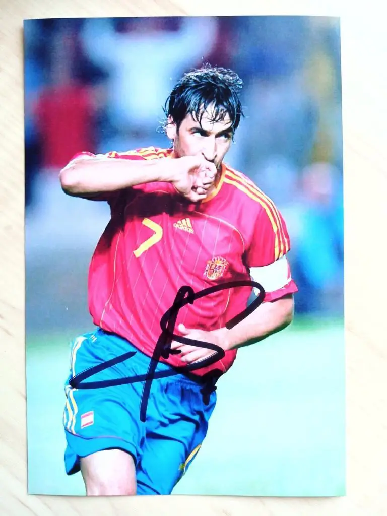 Автограф Рауль Гонсалес