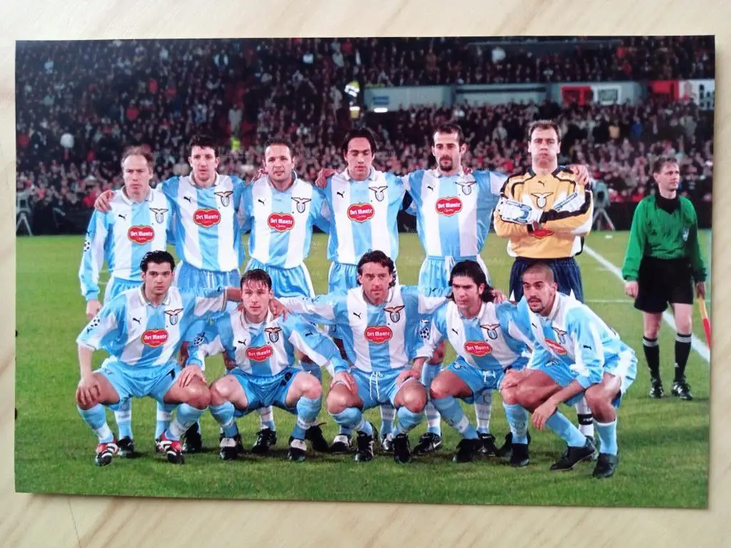 Фотография Футбольный клуб (ФК) Лацио. 2000 год