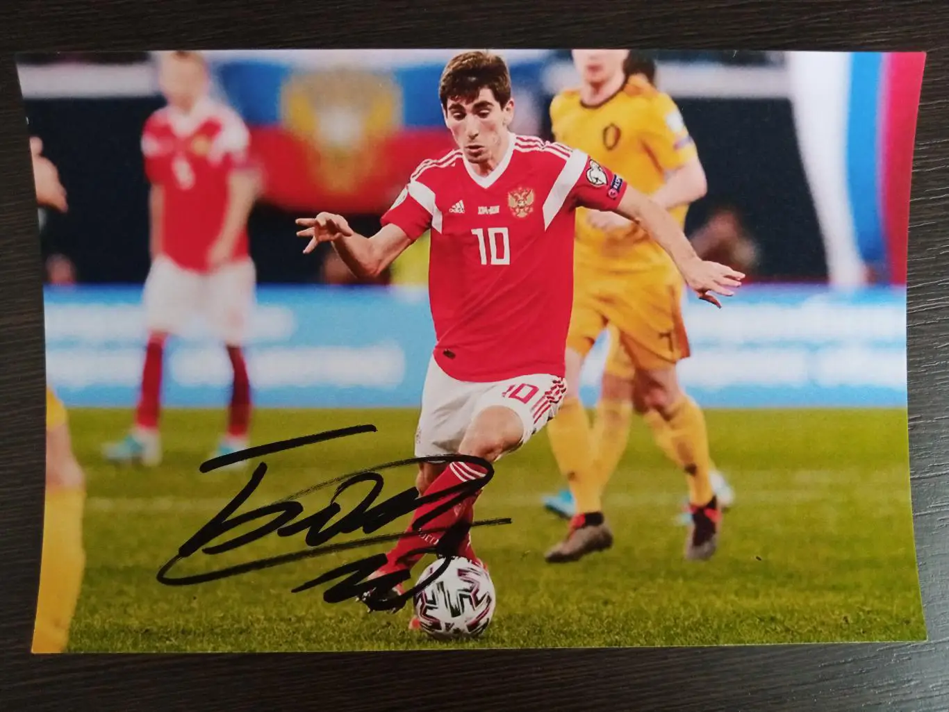 Автограф Зелимхана Бакаева 3