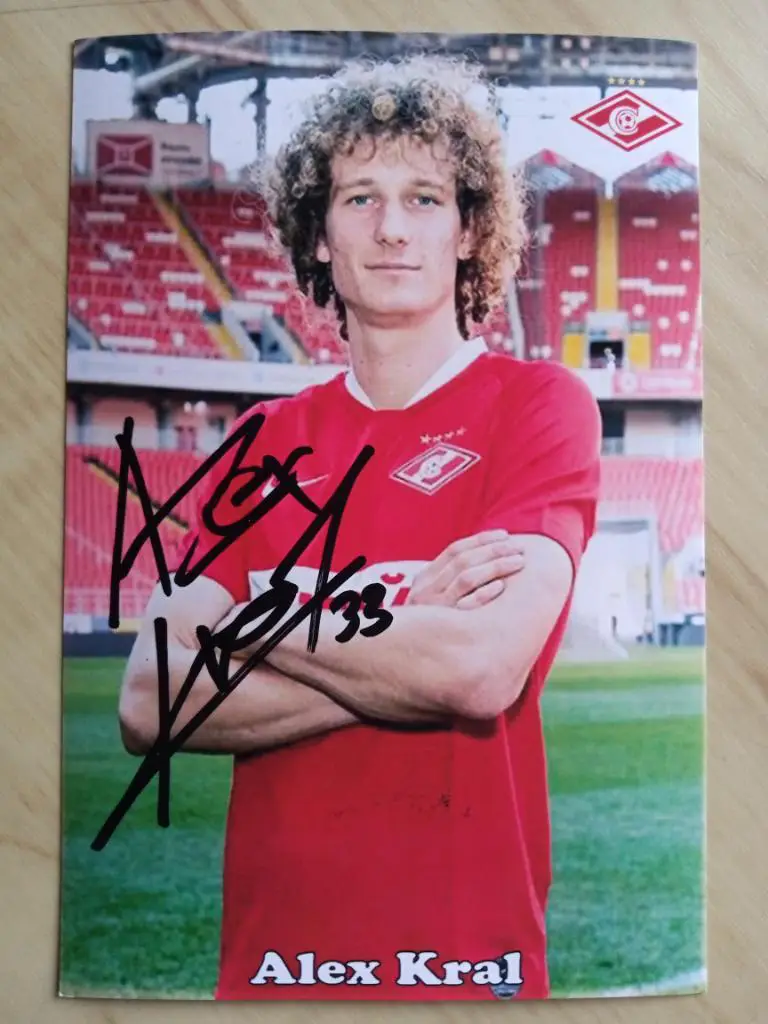 Автограф Алекс Крал