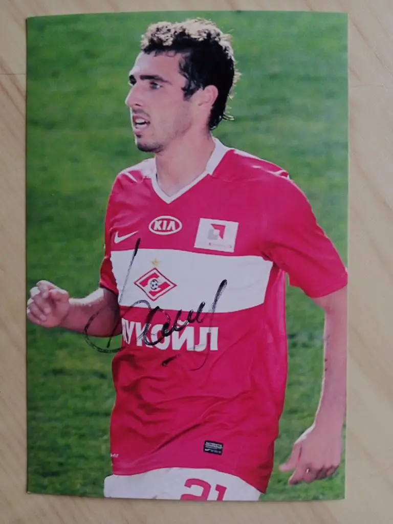 Автограф Никиты Баженова