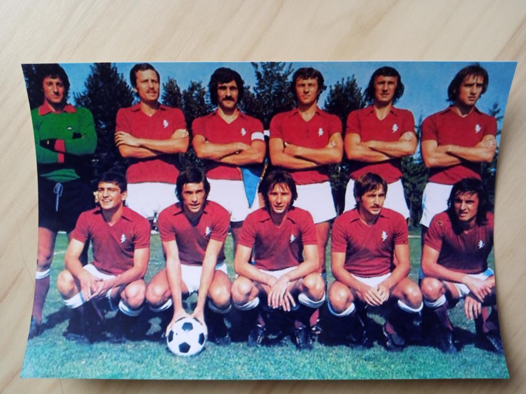 Фотография Футбольный клуб (ФК) Торино. Сезон 1975/76