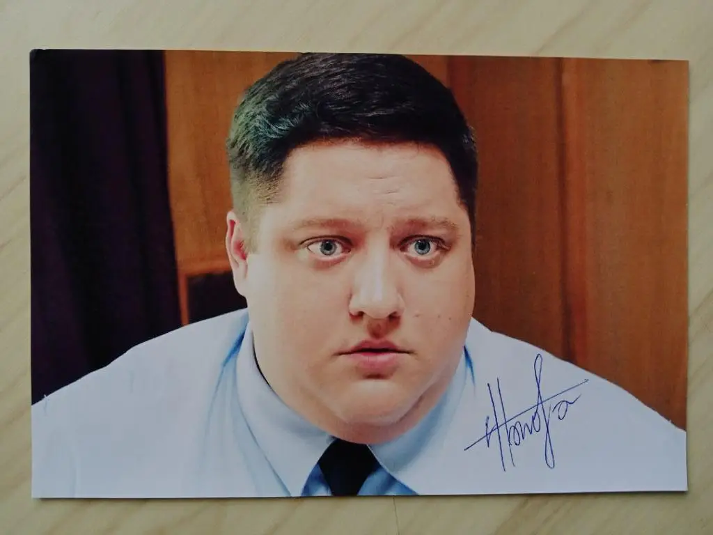 Автограф Романа Попова (Полицейский с Рублевки - Игорь Мухич)