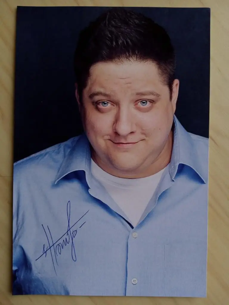 Автограф Романа Попова (Полицейский с Рублевки - Игорь Мухич) 4