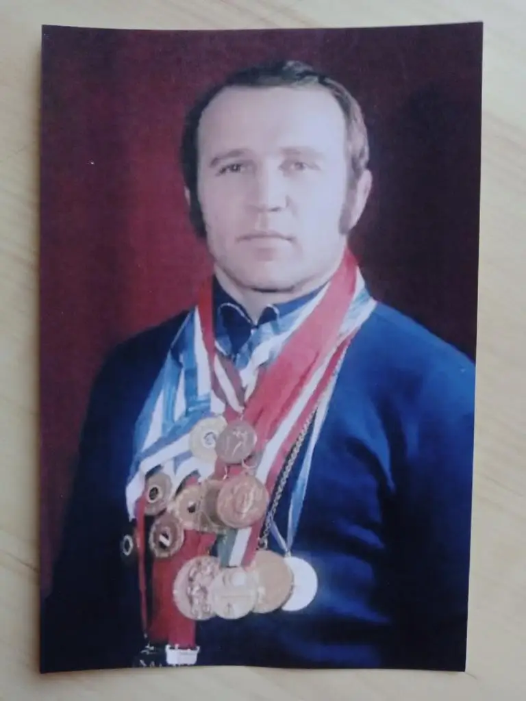 Автограф Валерия Резанцева (советский борец, 2-кратный Олимпийский чемпион)