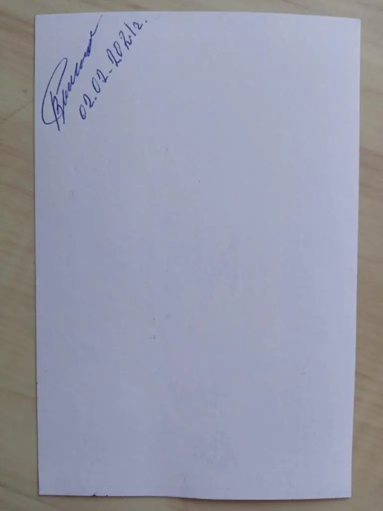 Автограф Валерия Резанцева (советский борец, 2-кратный Олимпийский чемпион) 1