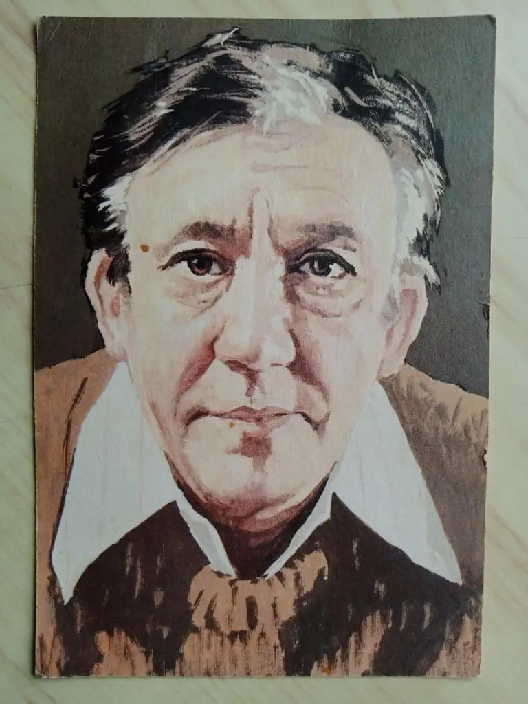 Оригинальный автограф Юрия Никулина на советской открытке