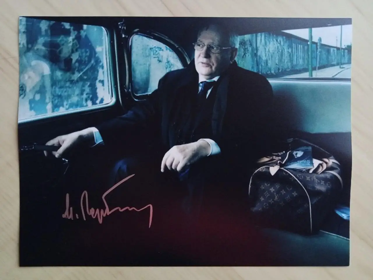 Автограф Михаила Горбачева 2