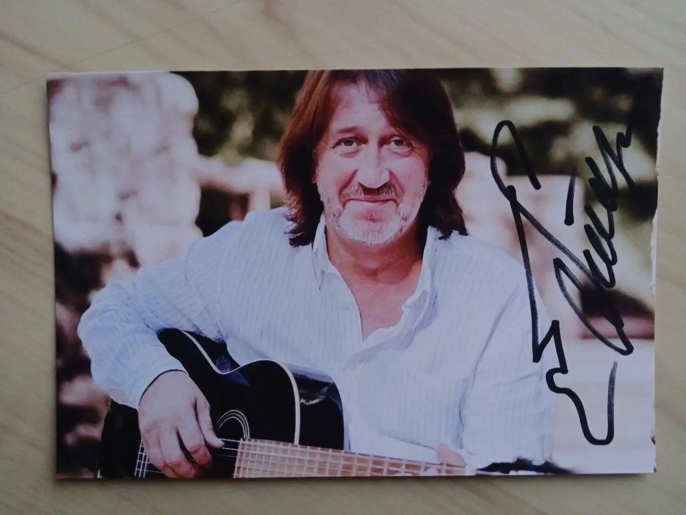 Автограф Олега Митяева 1