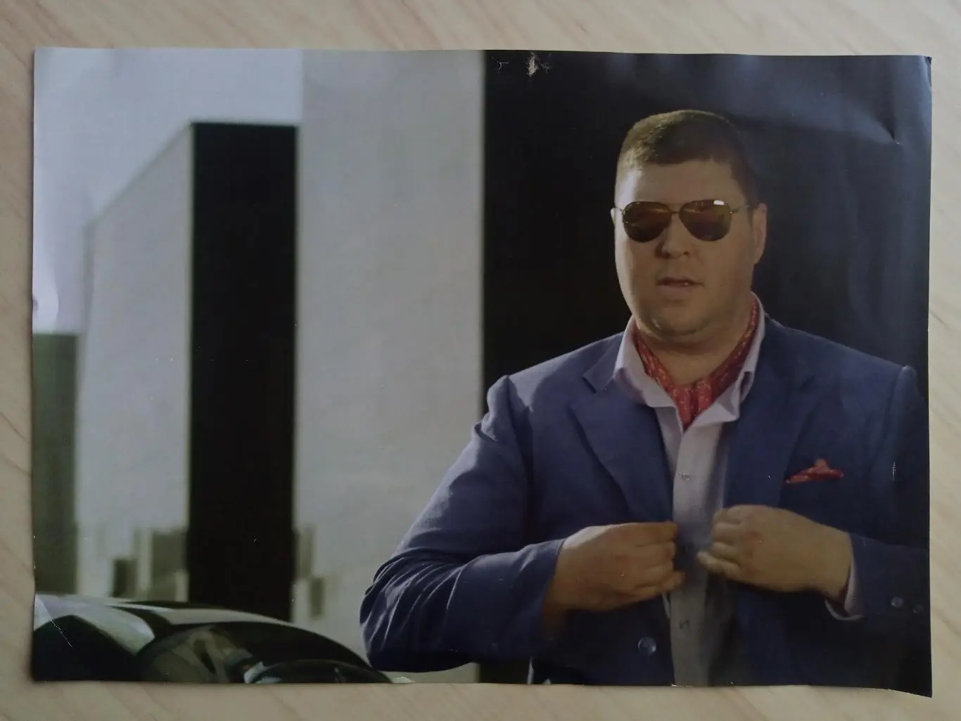 Автограф Андрея Свиридова (белорусский актер и баскетболист, Гена из Универа)