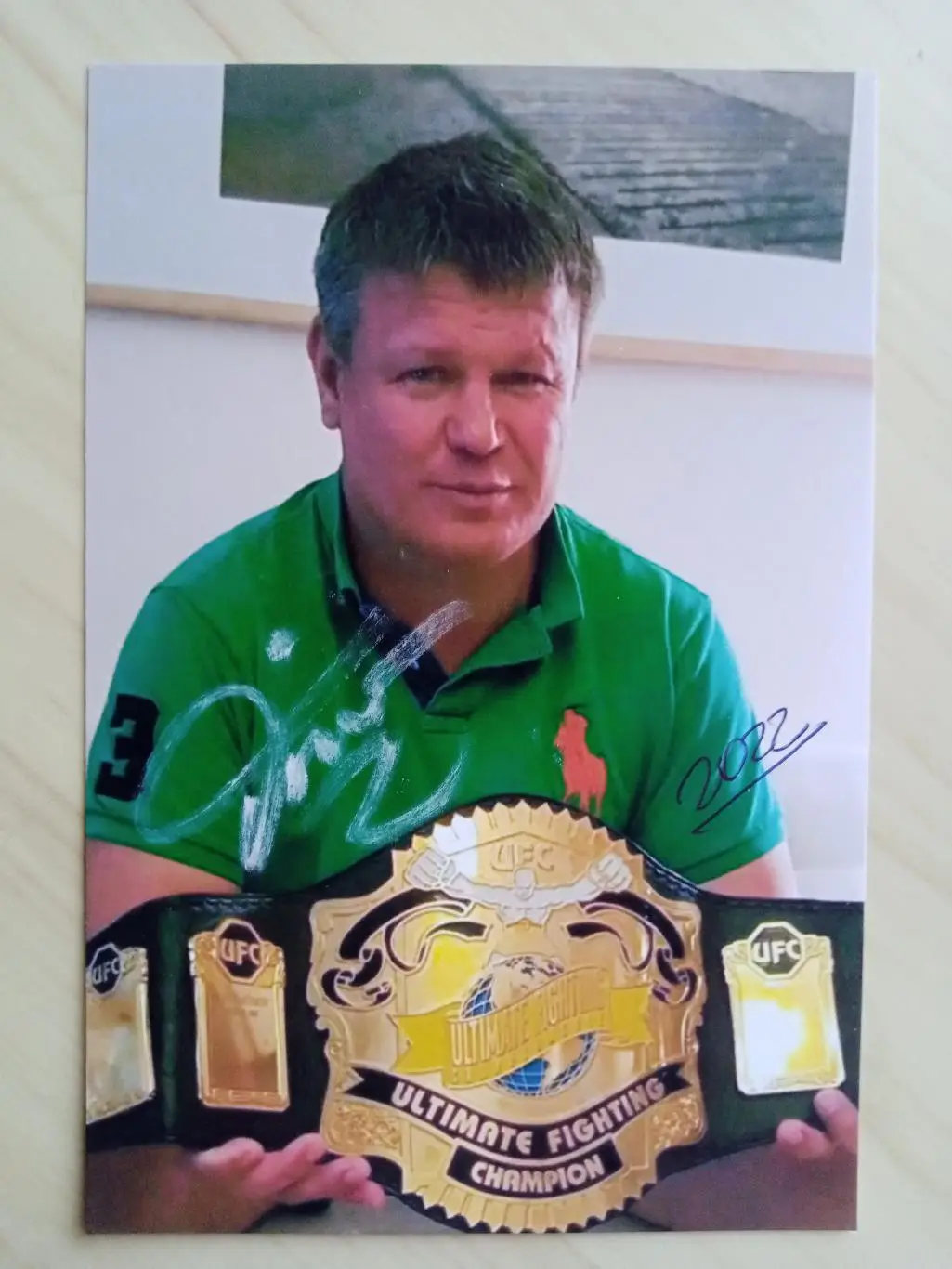 Автограф Олега Тактарова 2