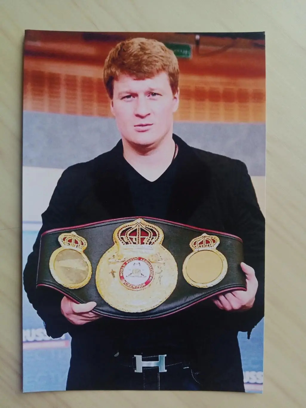 Автограф Александра Поветкина 2