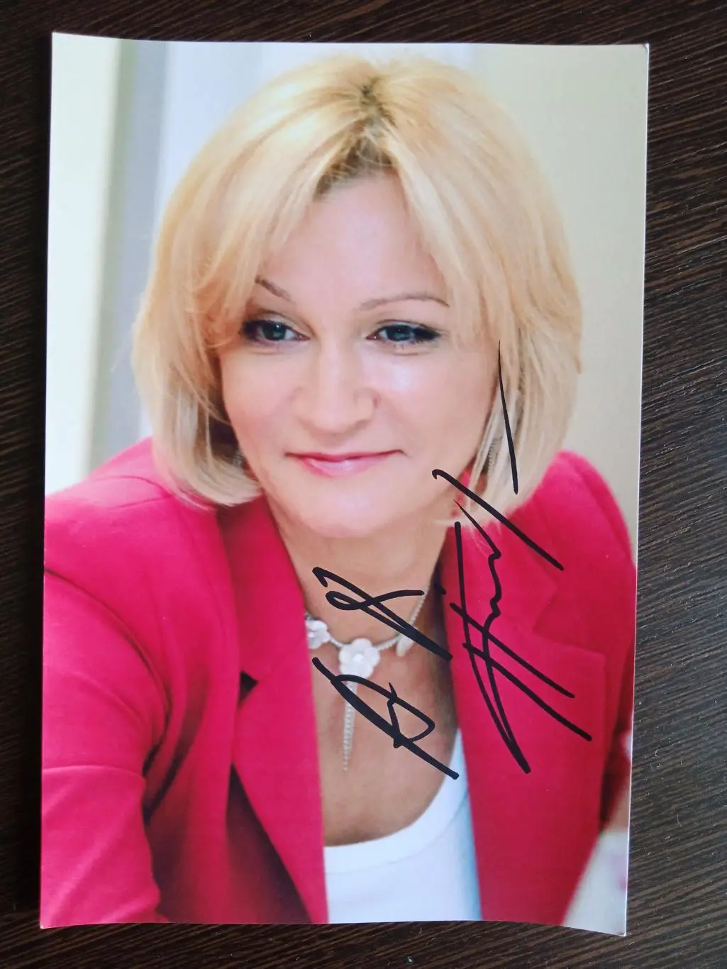 Автограф Анны Якуниной