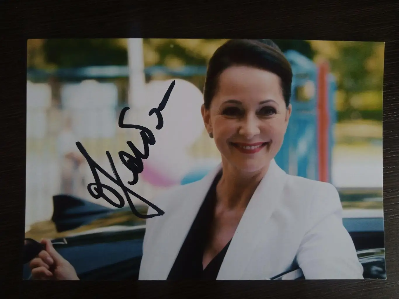 Автограф Ольги Кабо 3