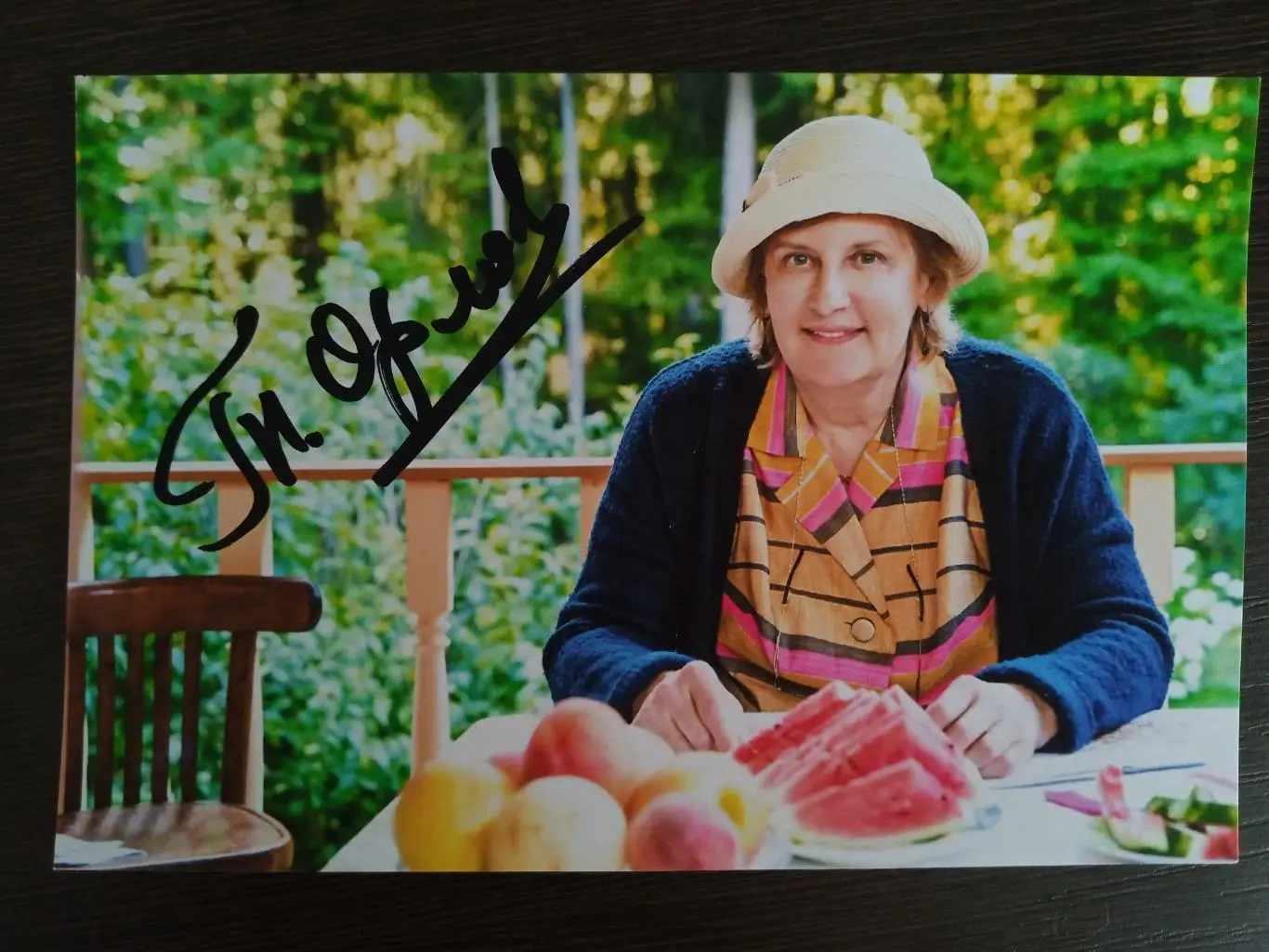 Автограф Татьяны Орловой 3