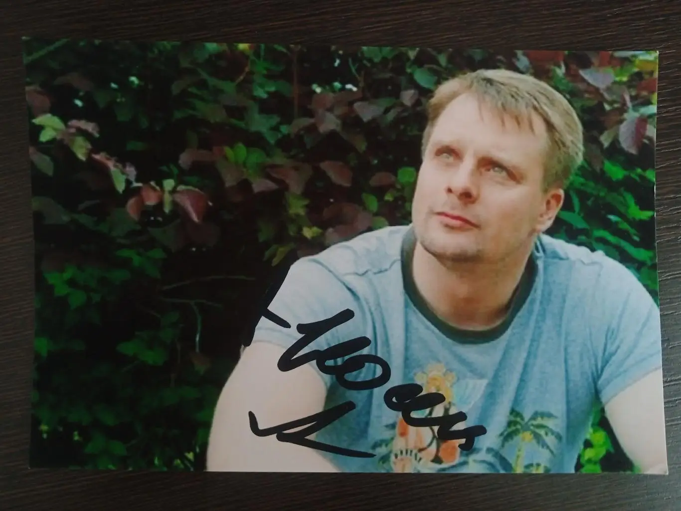 Автограф Александра Носика 4