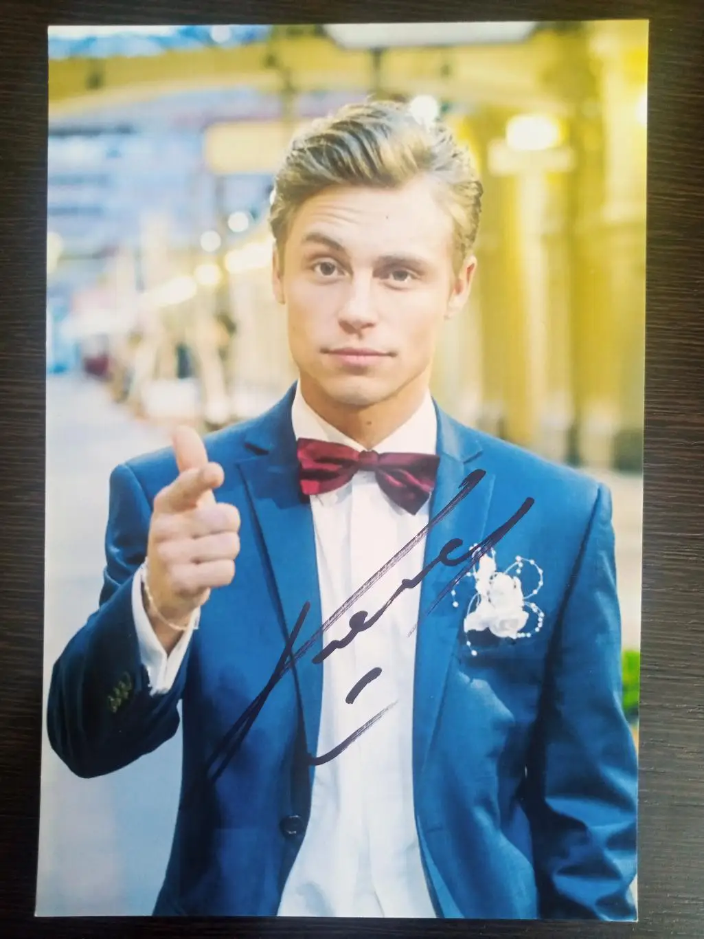 Автограф Александра Головина (актер)