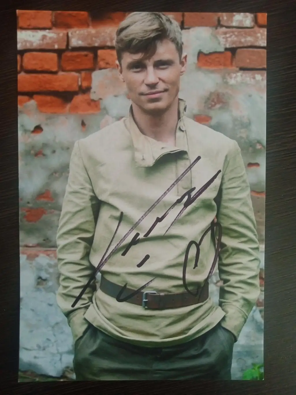 Автограф Александра Головина (актер) 2