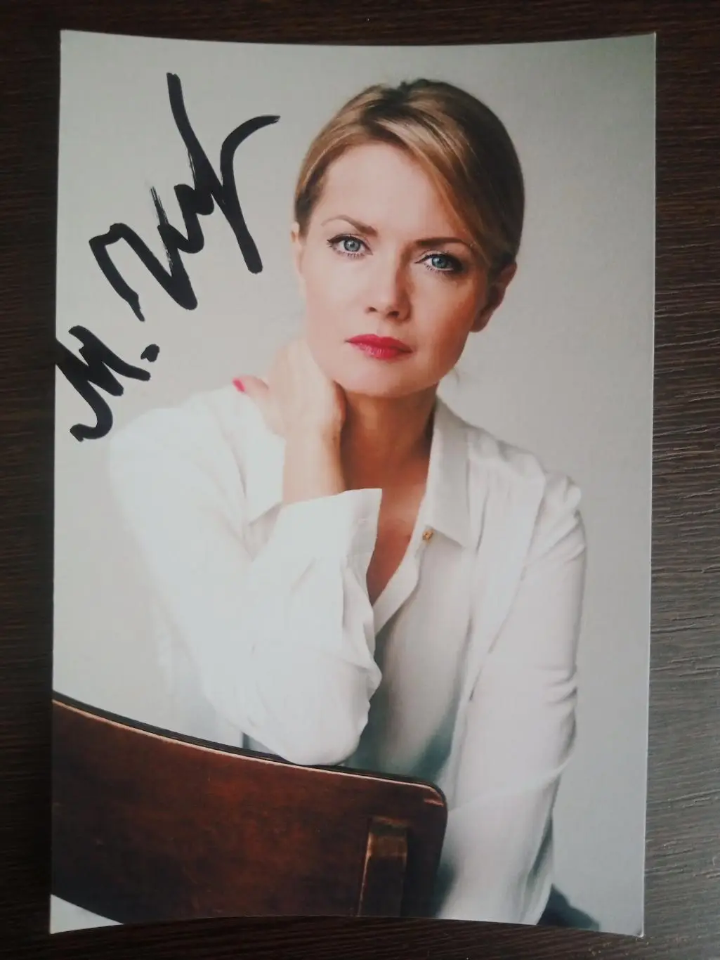 Автограф Марии Климовой 3