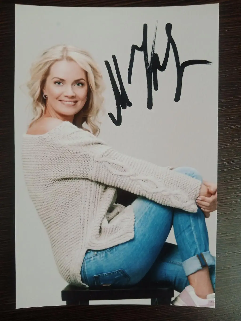 Автограф Марии Климовой 4