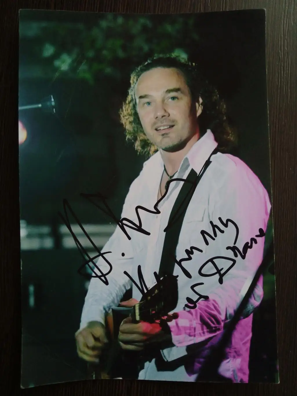 Автограф Алексея Поддубного (Джанго)