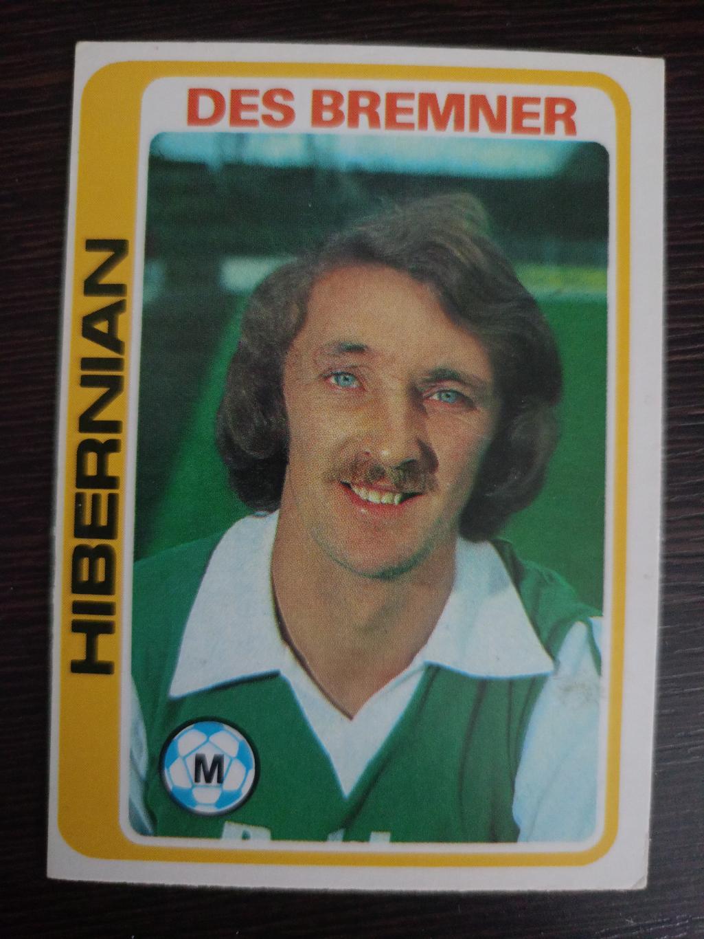 Карточка Topps Des Bremner (1979 г.)