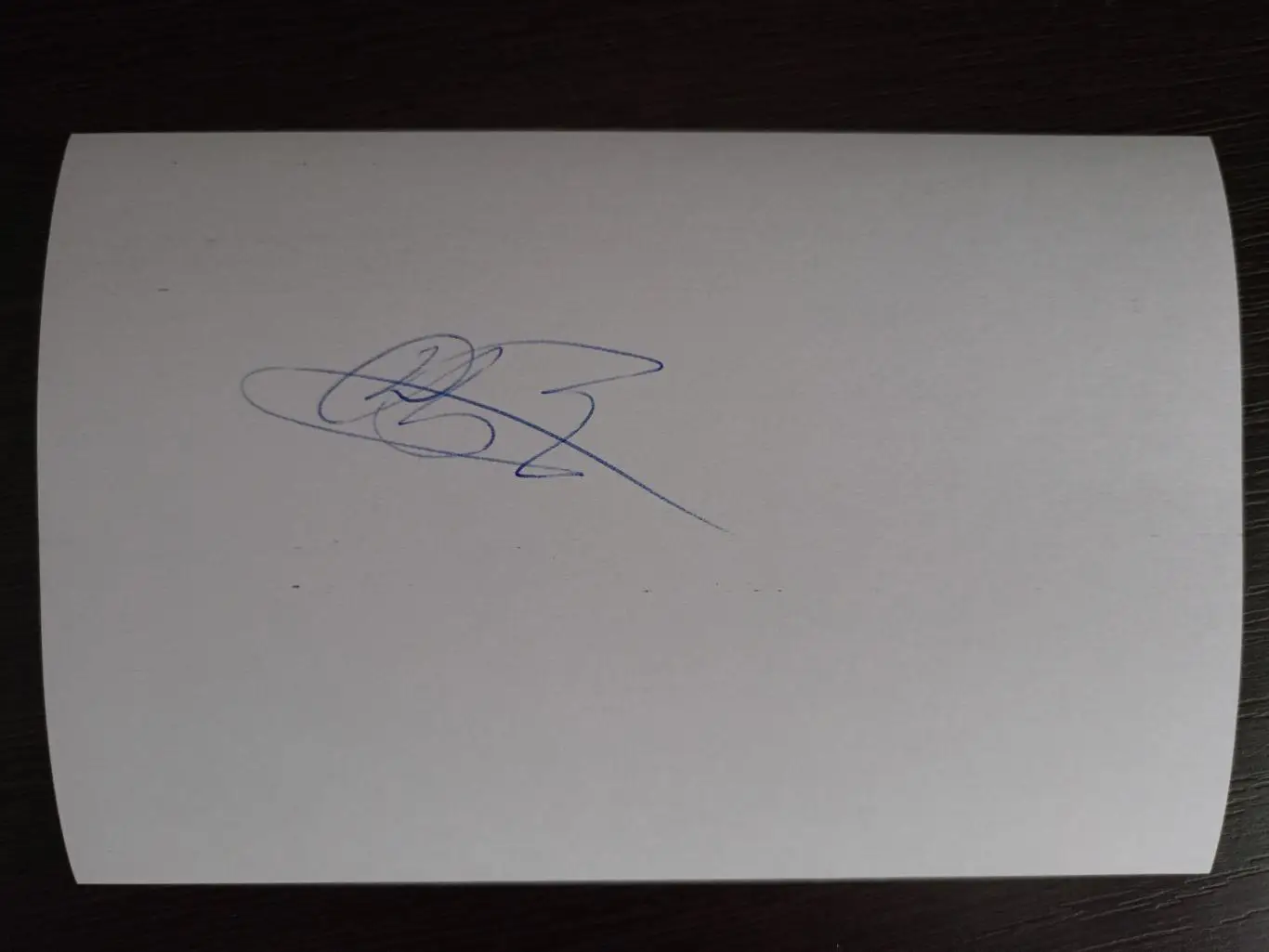 Автограф Бориса Дергачева 1