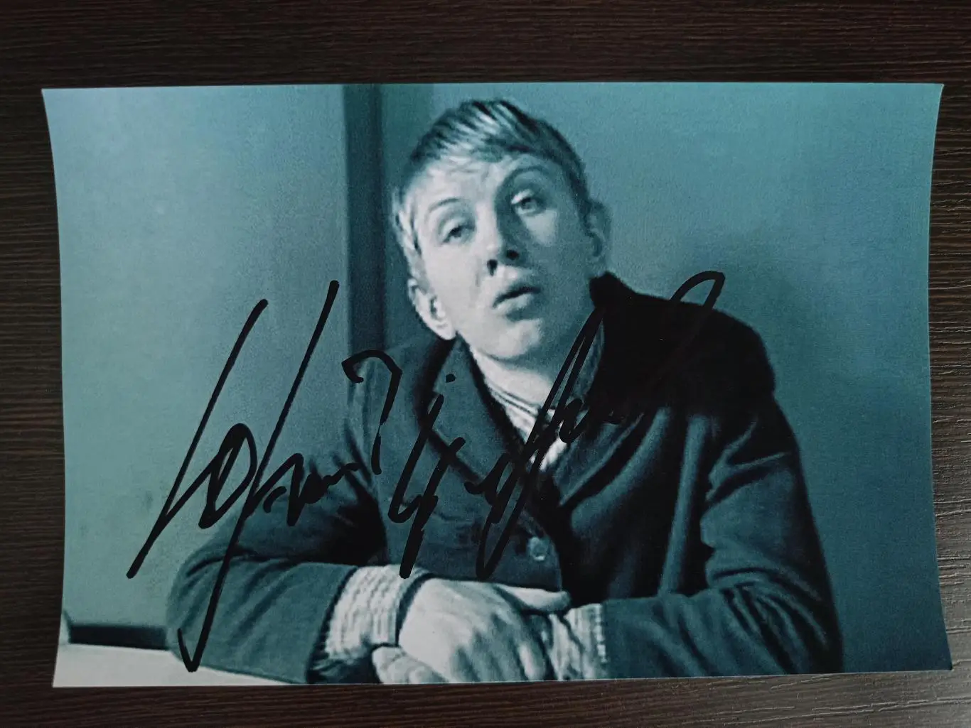 Автограф Юрия Чернова 3