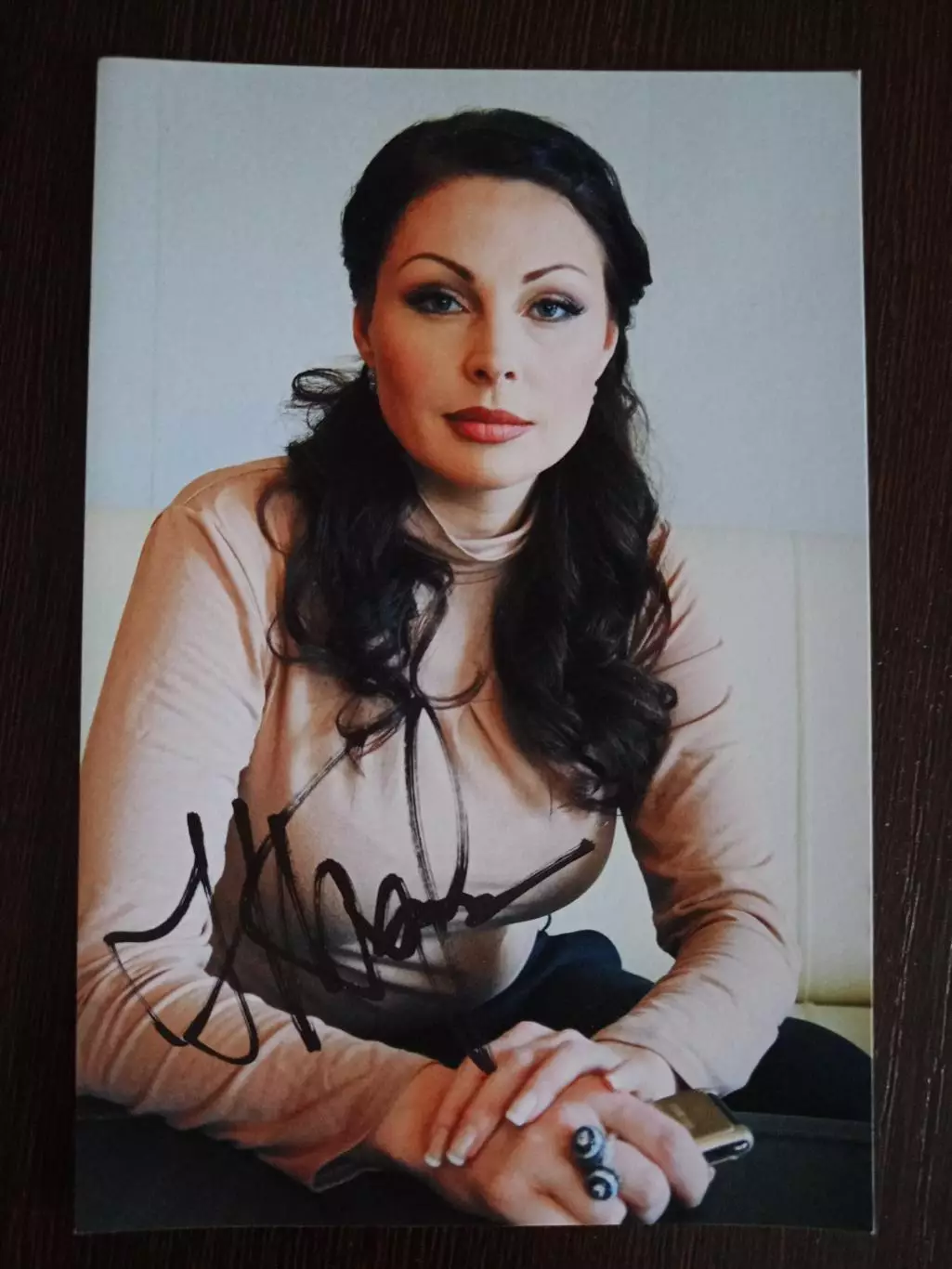 Автограф Натальи Бочкаревой