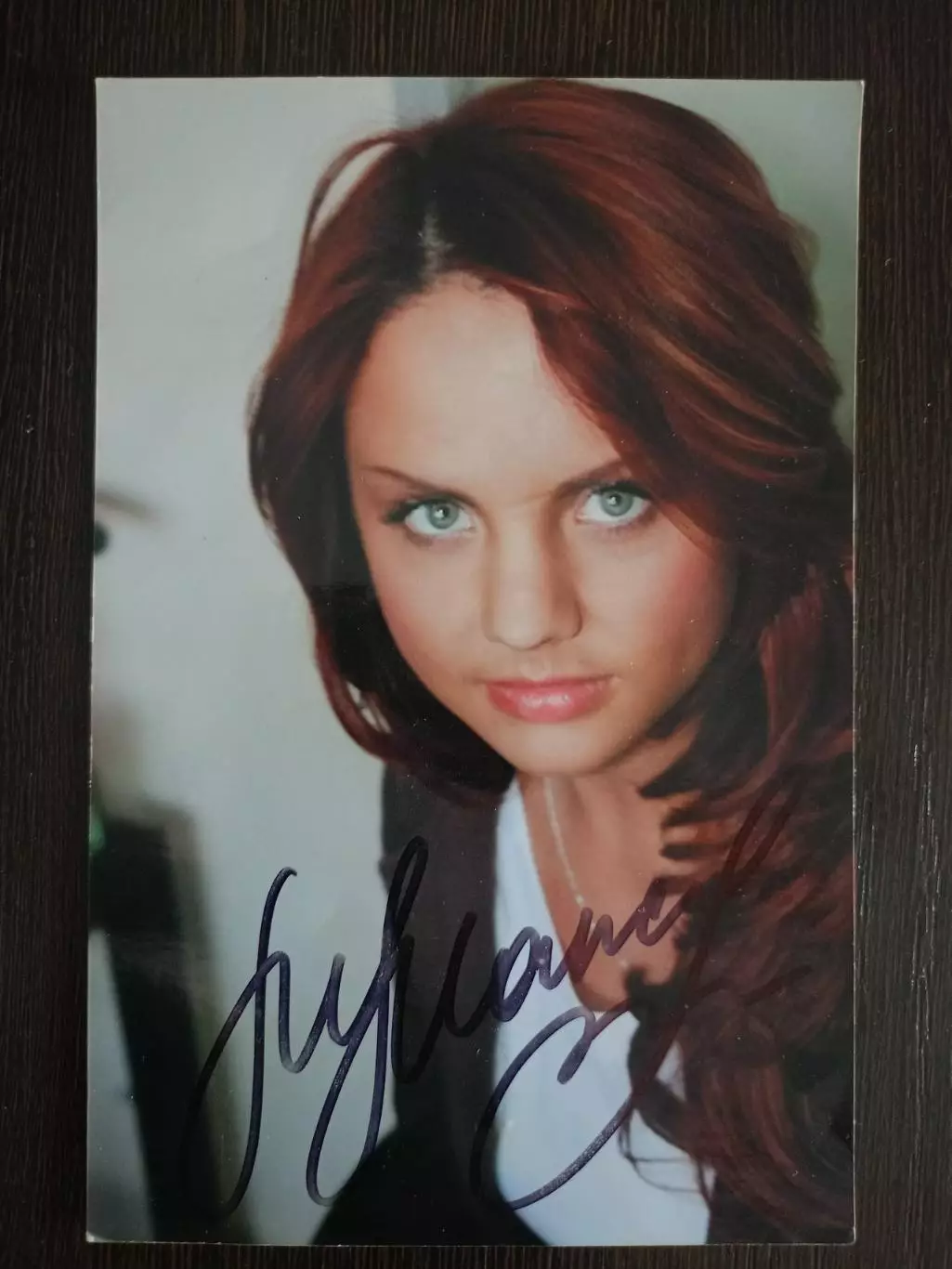 Автограф певицы Максим (Марины Максимовой)