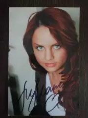 Автограф певицы Максим (Марины Максимовой)